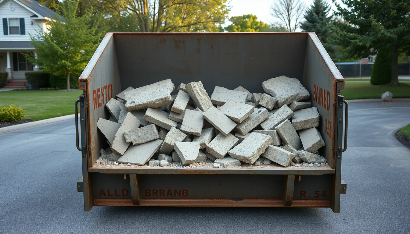 Concrete & Heavy Debris Dumpsters